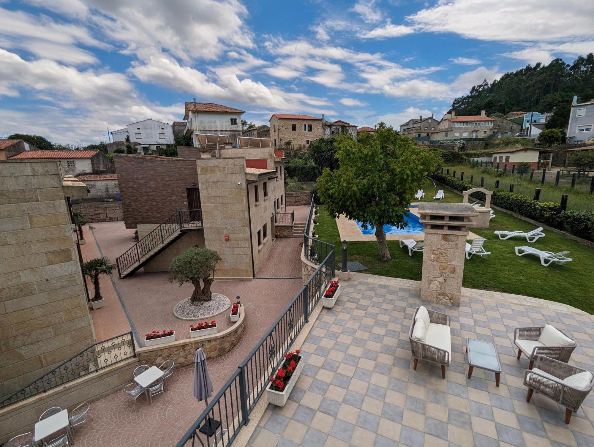 Hotel Apartamento Marouco A Guarda Esterno foto